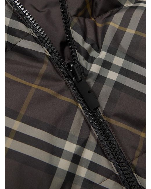 Burberry Brown Reversible Down Jacket for men