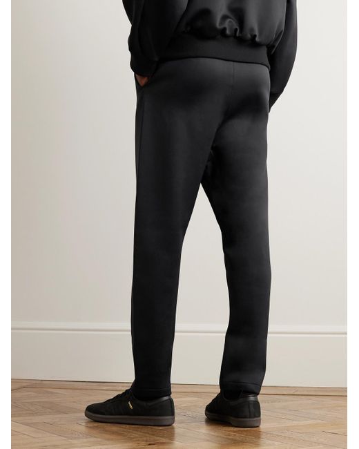 Fear Of God Blue Straight-leg Logo-appliquéd Jersey Track Pants for men