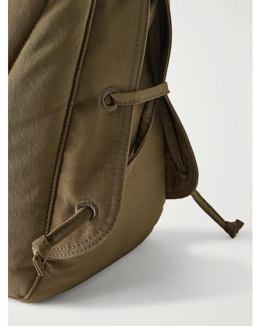 Lemaire Green Soft Game Large Quilted Nylon-canvas Messenger Bag for men