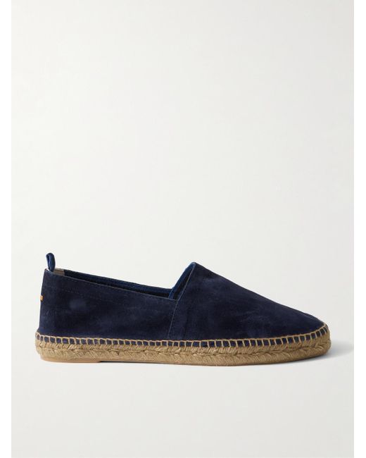 Castaner Blue Pablo Suede Espadrilles for men