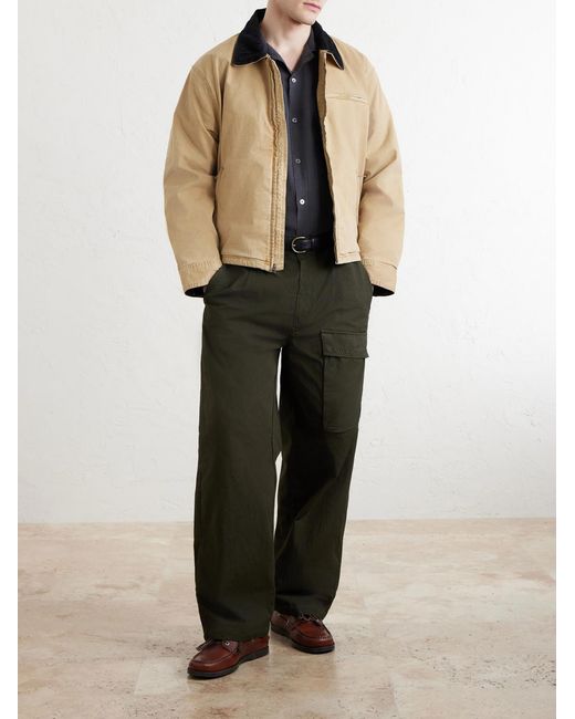 Corridor NYC Natural Utility Cotton-Blend Twill Jacket for men