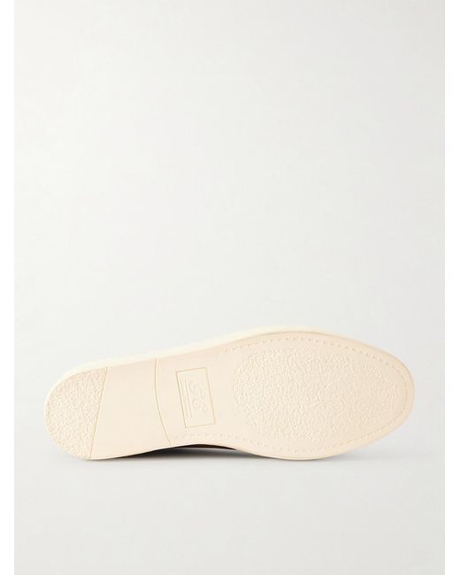 George Cleverley Brown Jack Iii Suede Sneakers for men