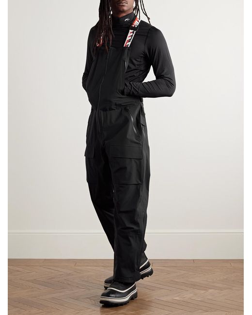 Aztech Mountain Black Hayden 3L Ski Salopettes for men