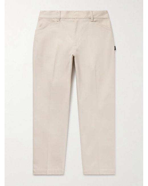 Neighborhood Natural Wp Straight-Leg Cropped Twill Trousers for men