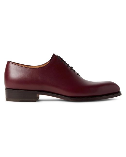 J.M. Weston Blue 404 Claridge Whole-cut Leather Oxford Shoes for men