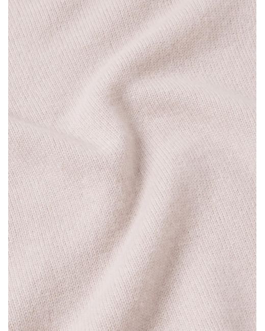 Ghiaia Pink Cashmere Mock-neck Sweater for men