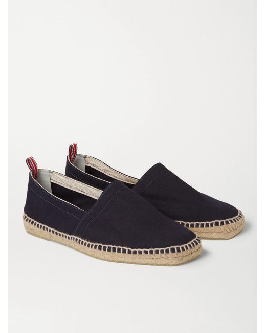 Castaner Blue Pablo Canvas Espadrilles for men