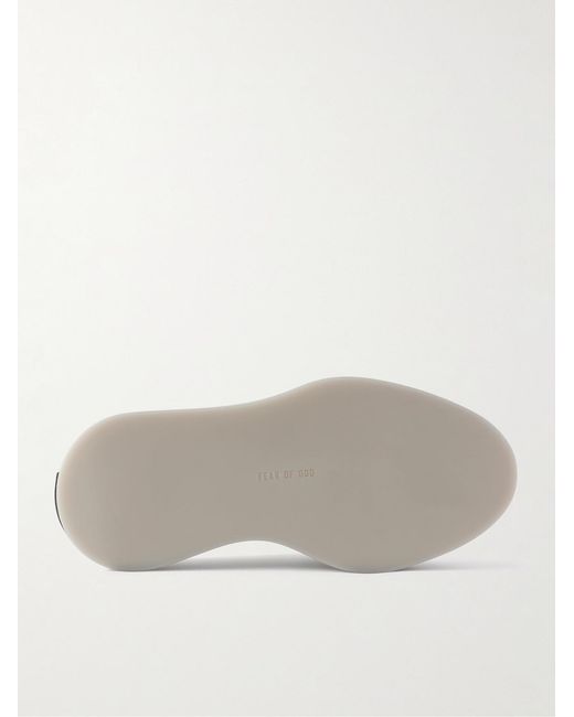 Fear Of God Gray Rubber Slides for men