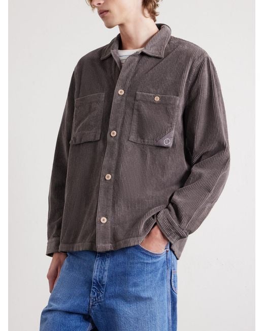Overshirt di Folk in Brown da Uomo