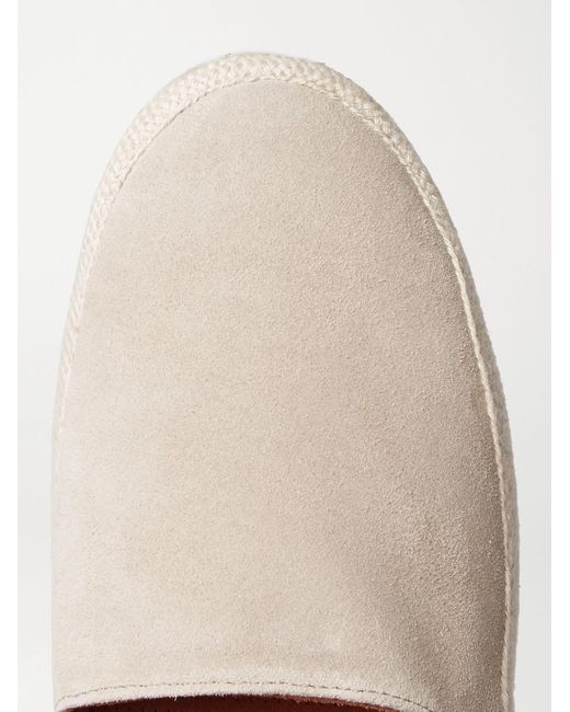 Mulo Multicolor Suede Espadrilles for men