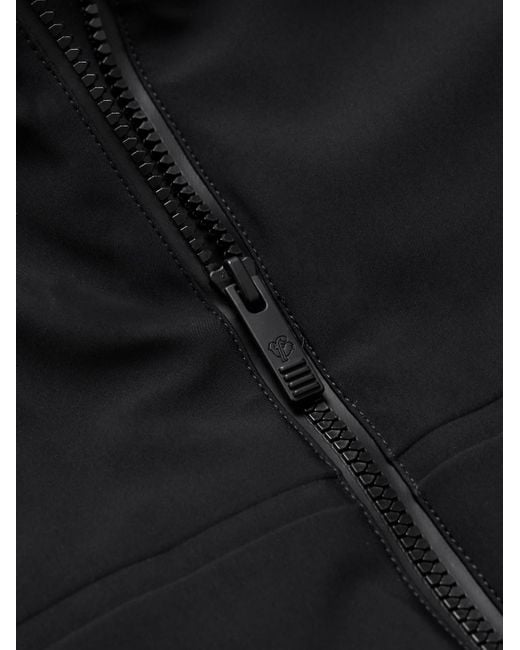 Fusalp Black Yohan Panelled Hooded Ski Jacket for men