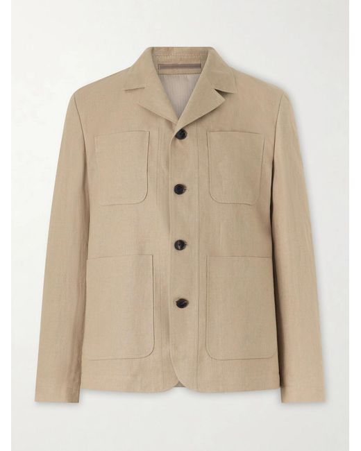 Mr P. Natural Linen Blazer for men