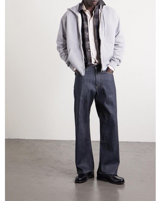 Neighborhood Blue Straight-Leg Selvedge Jeans for men