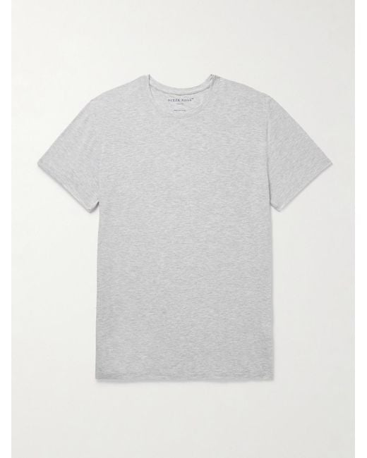 Derek Rose White Marlowe 1 Stretch Modal Jersey T-Shirt for men