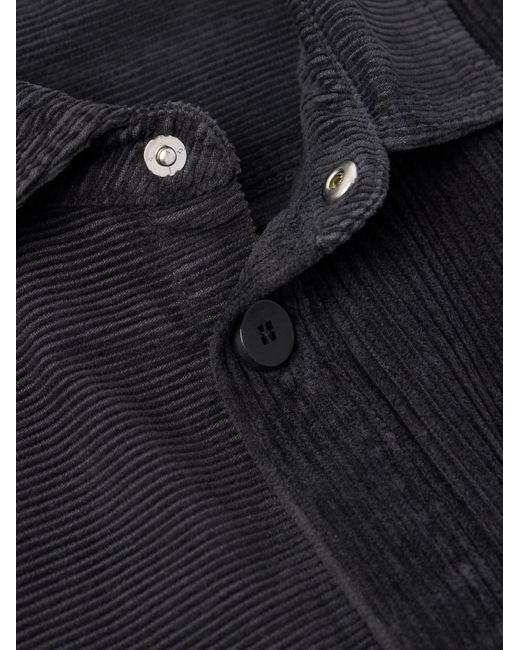 Folk Blue Cotton-Corduroy Jacket for men