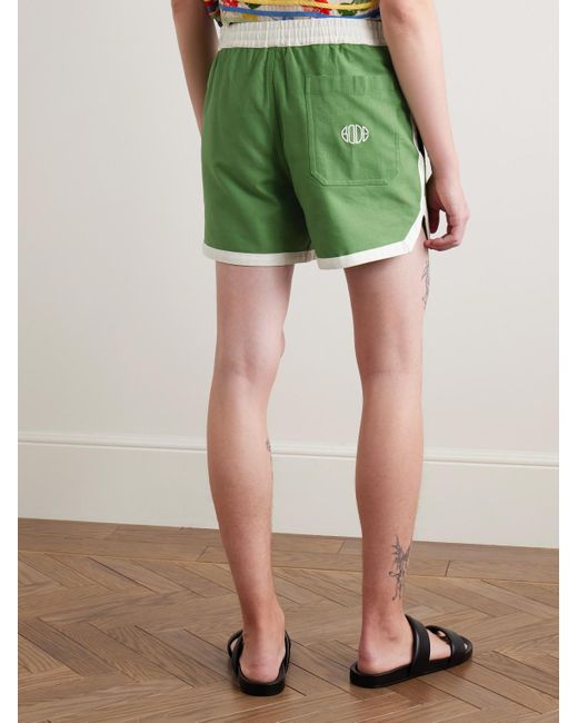 Shorts A Gamba Dritta di Bode in Green da Uomo