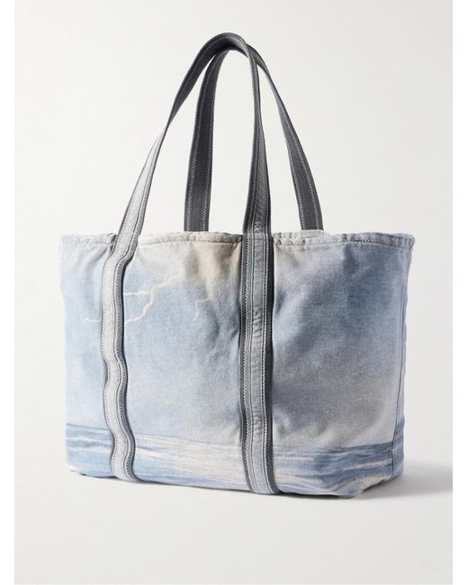 Tote Bag di ERL in Blue da Uomo