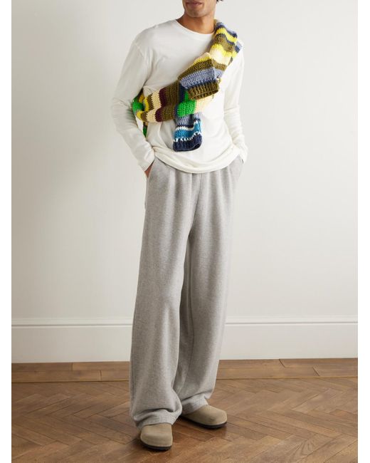 T-Shirt di The Elder Statesman in Natural da Uomo