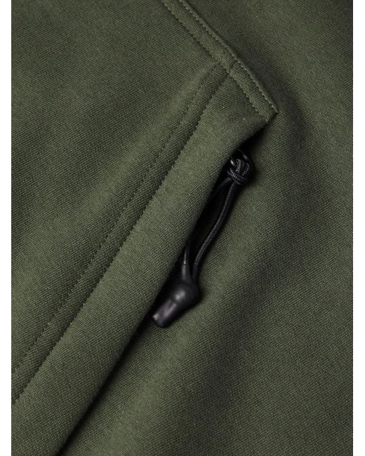 Loro Piana Green Vogel Cotton And Cashmere-Blend Jersey Hoodie for men
