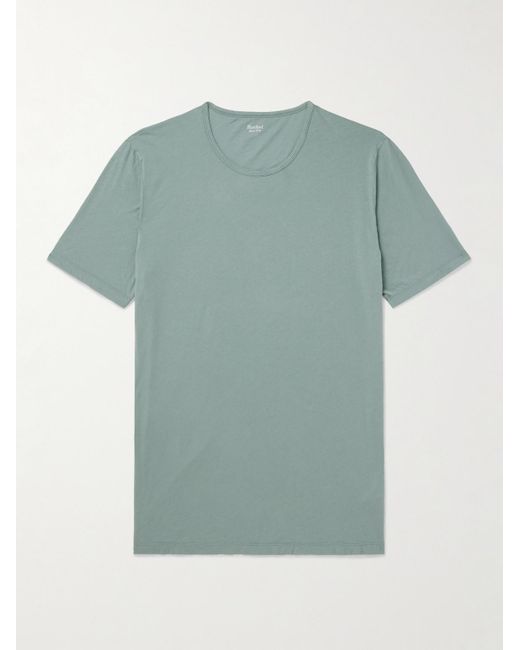 Hartford Green Cotton-Jersey T-Shirt for men