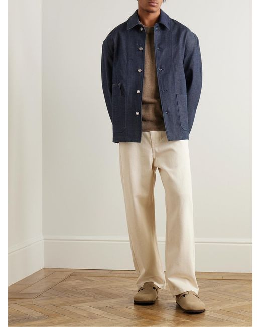 LE17SEPTEMBRE Blue Denim Jacket for men