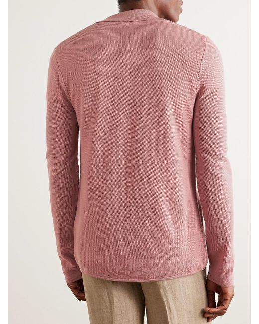 Cardigan di Richard James in Pink da Uomo