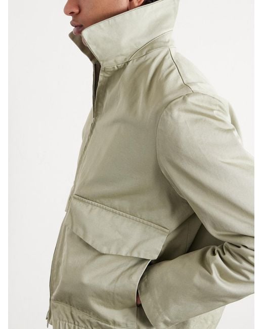 Barena Natural Cotton-gabardine Jacket for men