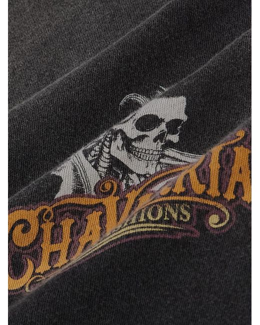 Willy Chavarria Black Chavarria Pomade Easy Logo-Print Cotton-Jersey T-Shirt for men