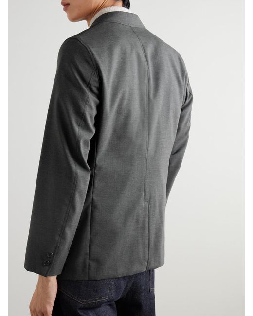 Blazer Destrutturato di Beams Plus in Black da Uomo