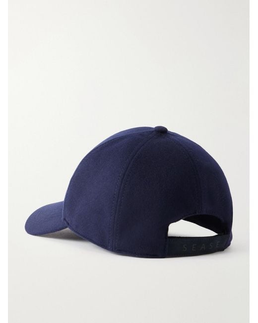 Sease Blue 3.0 Cashmere Baseball Cap for men