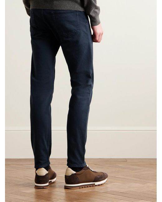 Loro Piana Blue Doccio Slim-fit Jeans for men