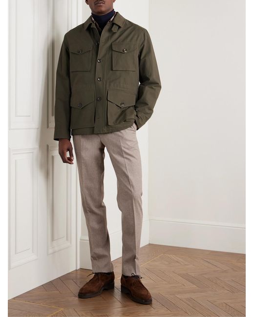 Ralph Lauren Green Johnson Cotton-Blend Jacket for men