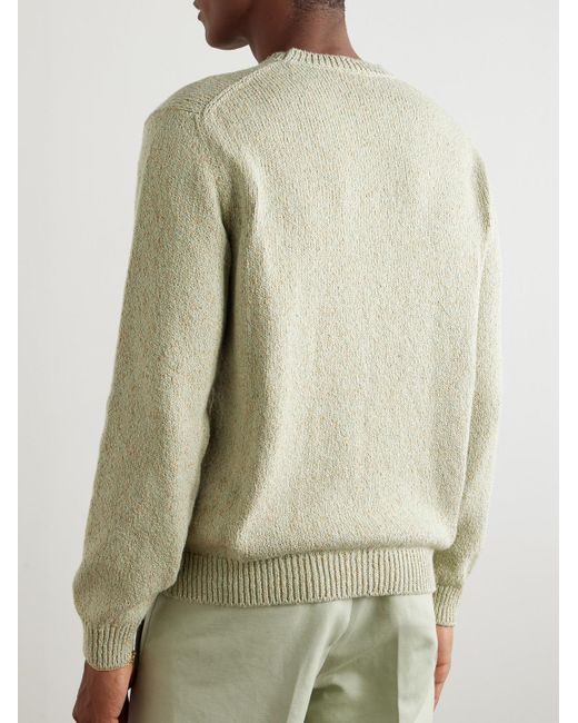 Loro Piana Natural Meina Cotton Sweater for men