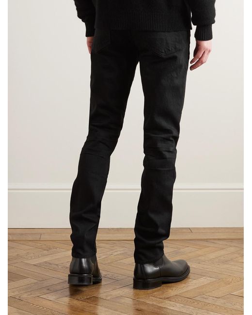 Tom Ford Black Slim-Fit Selvedge Jeans for men