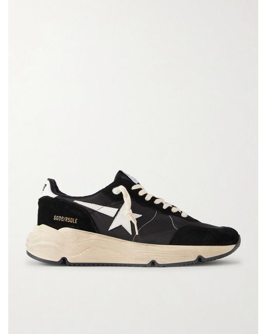 Golden Goose Deluxe Brand Black Running Sneakers for men
