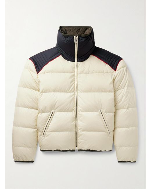 Loro Piana Natural Slim-fit Reversible Quilted Shell Down Jacket for men