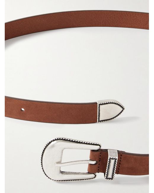 Cintura Stile Western di Andersons in Brown da Uomo
