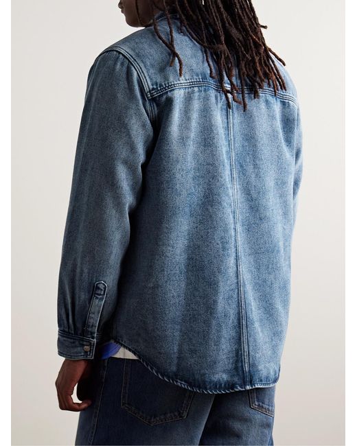 Isabel Marant Blue Tailly Denim Shirt for men