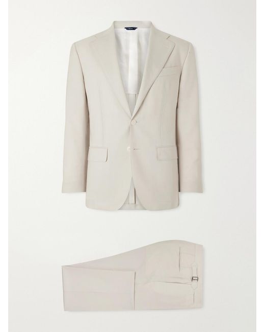 Thom Sweeney Natural Wool Suit for men
