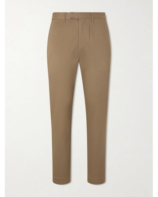 James Purdey & Sons Natural Straight-Leg Stretch-Lyocell Twill Chinos for men