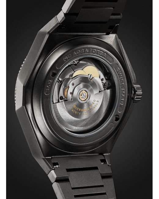 MICROMILSPEC Black Battle Swimmer Automatic 42Mm Stainless Steel Watch, Ref. Mic_260 for men
