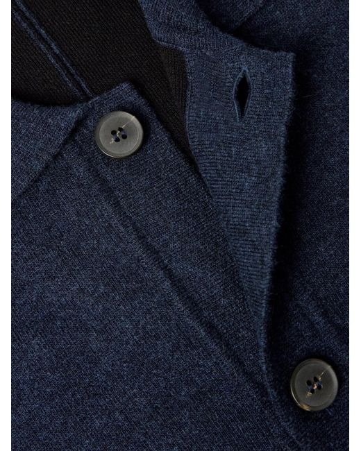 Giacca Reversibile di Sunspel in Blue da Uomo
