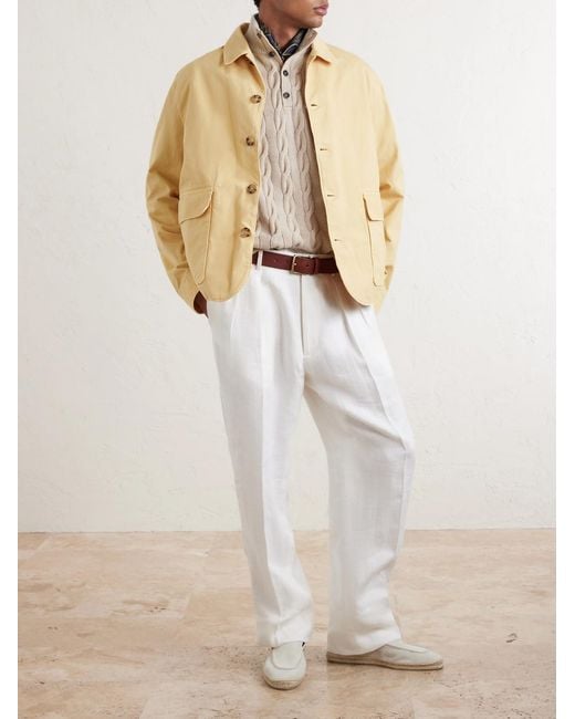 Valstar Natural Cotton-Canvas Field Jacket for men