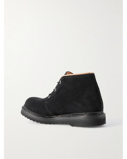 Our Legacy Black Suede Chukka Boots for men