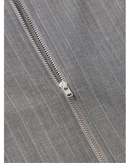 Giacca Gessata di NN07 in Gray da Uomo