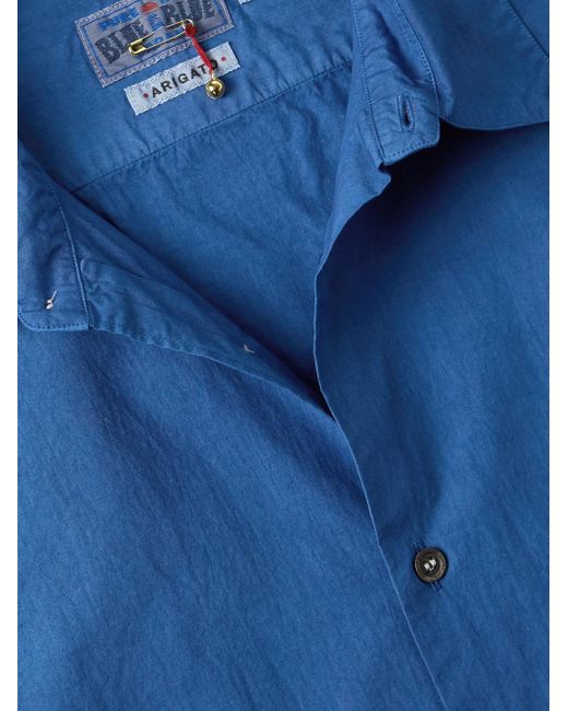Blue Blue Japan Blue Cotton-chambray Shirt for men