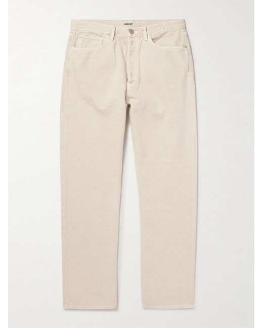 Agolde Natural 90's Straight-Leg Jeans for men