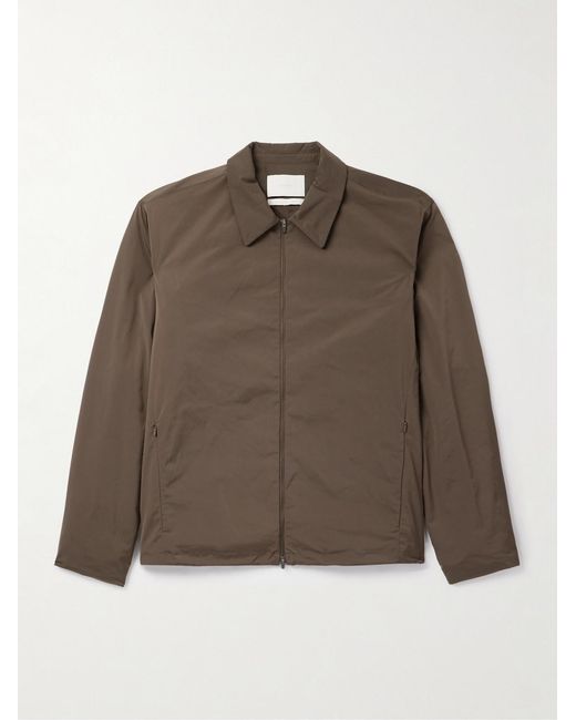 Padded Taffeta Jacket di Amomento in Brown da Uomo