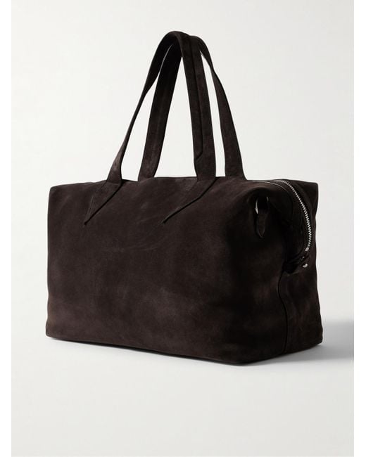 Metier Black Nomad All Day Suede Holdall for men