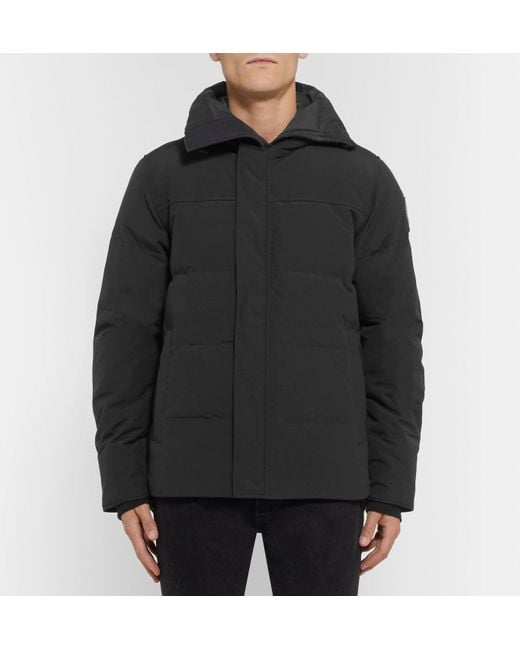 macmillan quilted shell hooded down parka